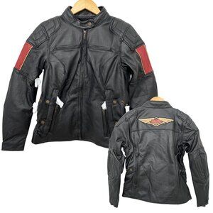 Harley-Davidson® Women’s Leather Motorcycle Jacket Small